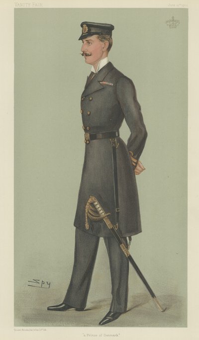 Prinz Charles von Dänemark von Leslie Matthew Ward